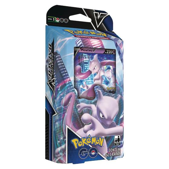 Pokémon Coleção Box de Batalha Mew VMax Batalha de Liga tcg em Promoção na  Americanas