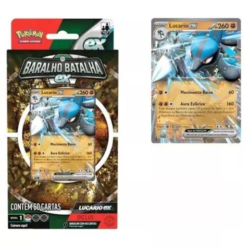 Imagem de Jogo Deck Pokémon Baralho Batalha Lucario Tcg Copag