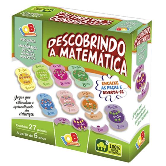 Imagem de Jogo Descobrindo a Matemática 27 Peças IOB Brinquedos 233