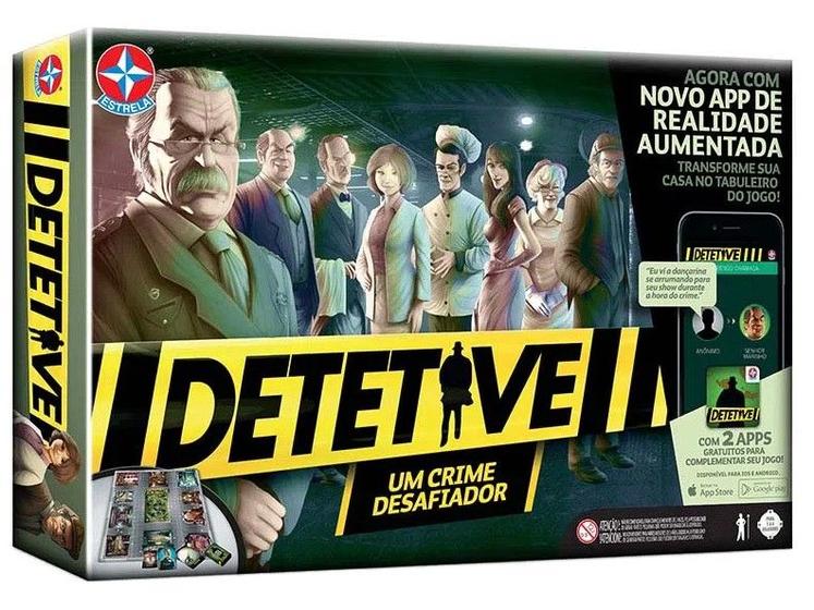 Imagem de Jogo Detetive Tabuleiro Estrela Com Apl