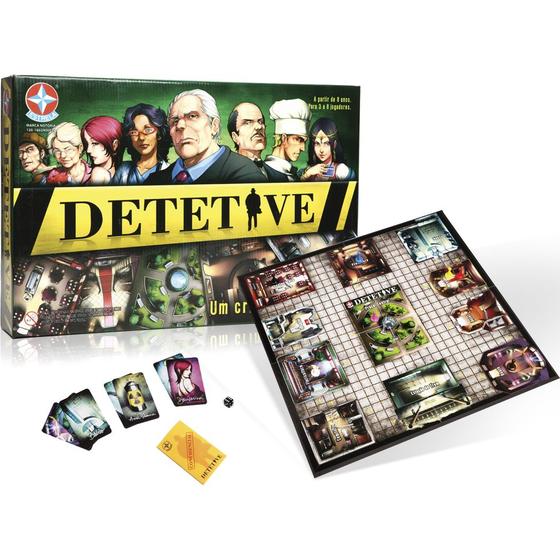Imagem de Jogo Detetive Tabuleiro Estrela Com Aplicativo