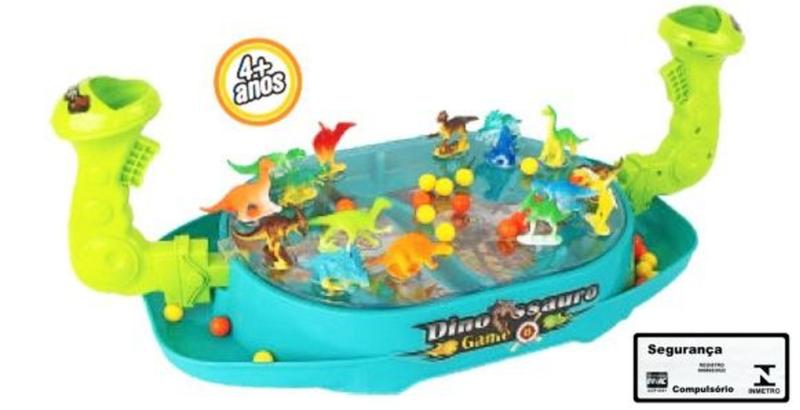 Jogo Dinossauro Game Braskit Brinquedo Infantil Guerra de Dinossauros ...
