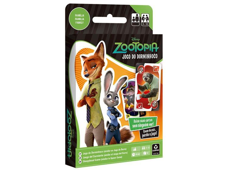 Jogo do Dorminhoco - Disney Zootopia Copag - Outros Jogos - Magazine Luiza
