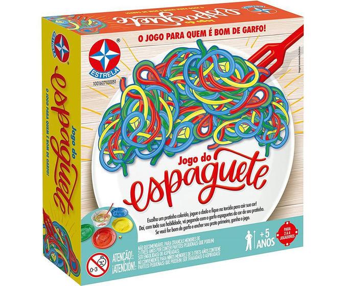 Imagem de Jogo do Espaguete - 02 a 04 Jogadores - Estrela