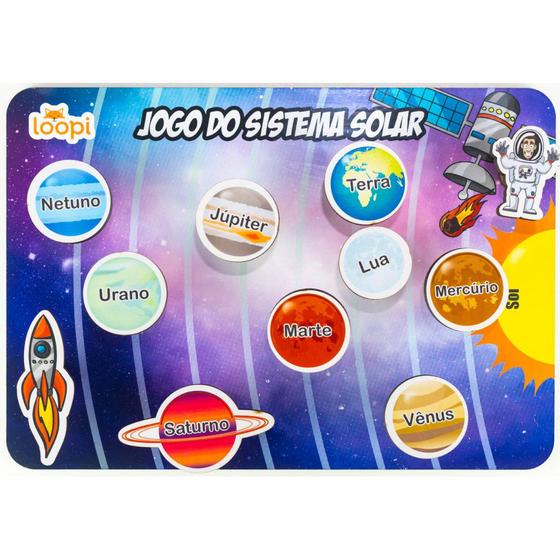 Imagem de Jogo do Sistema Solar - T0016 - Loopi Toys