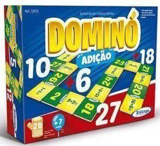 Imagem de Jogo domino adicao madeira r.52576 xalingo