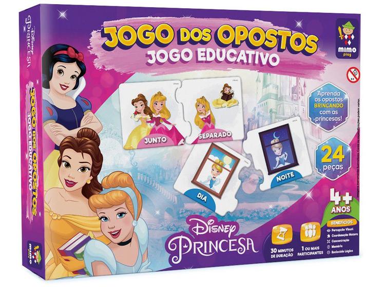 Imagem de Jogo dos Opostos Princesas Disney Mimo Toys