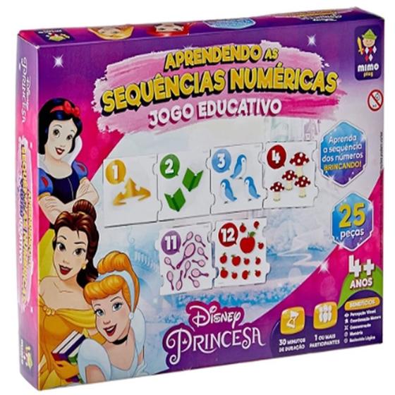 Imagem de Jogo educ princ disney aprendendo as seq num   2026