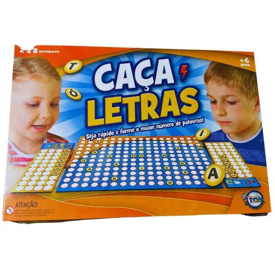 Imagem de Jogo Educativo Caça letras Toia Brinquedos - 12089