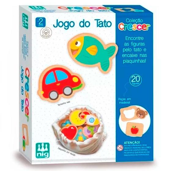 Imagem de Jogo Educativo Crescer Jogo Do Tato 0459 - Nig Brinquedos