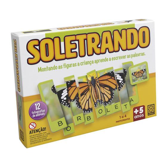 Jogo Educativo Infantil Soletrando Para Crianças +5 Anos Grow - Outros ...