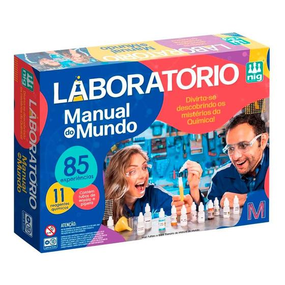 Imagem de Jogo Educativo - Laboratório Infantil Manual do Mundo - Nig