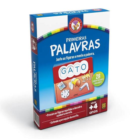 Menor preço em Jogo Educativo Primeiras Palavras - Grow