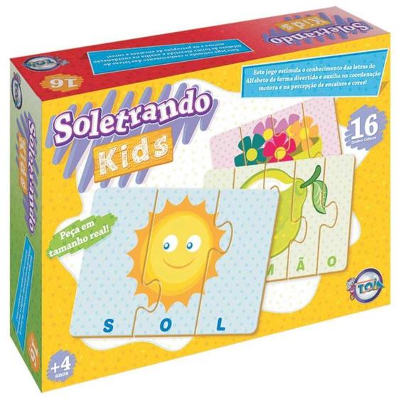 Jogo Educativo Soletrando Kids - Toia 12109 - Mania de brincar ...