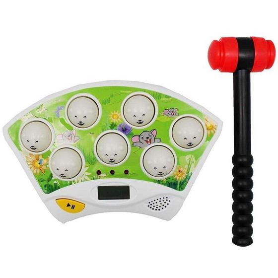 Jogo Eletrônico Wokex Classic Whack-A-Mole - Brinquedo Infantil Imagem de Jogo Eletrônico Wokex Classic Whack-A-Mole - Brinquedo Infantil