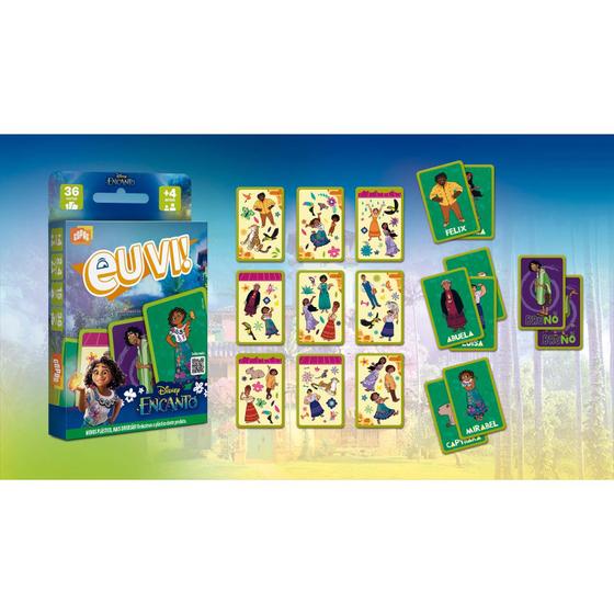Imagem de Jogo Eu Vi! Encanto - Copag - 55 cartas
