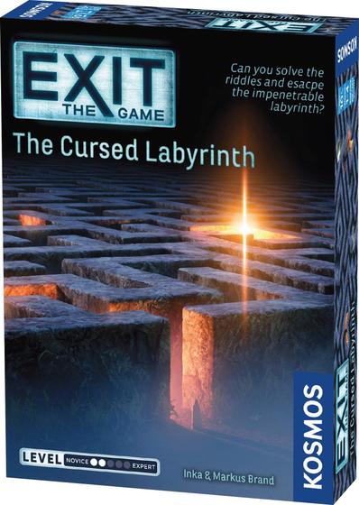 Imagem de Jogo EXIT: The Cursed Labyrinth - Card Game da Thames & Kosmos (10+ anos)