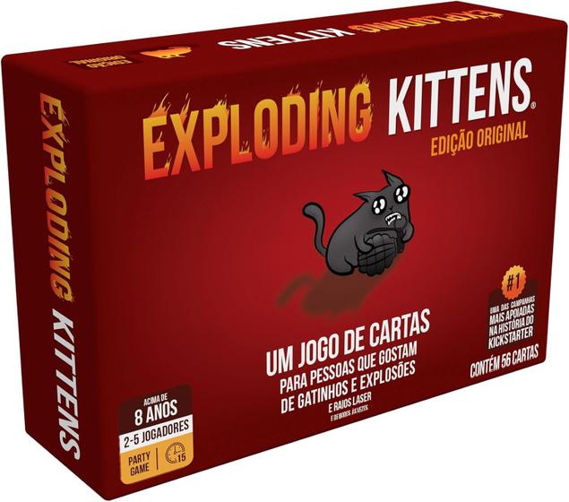 Imagem de Jogo - Exploding Kittens Galápagos Jogos