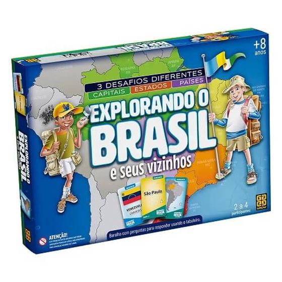 Imagem de Jogo Explorando o Brasil