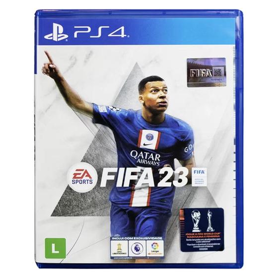 Jogo FIFA 23 PS4 - Mídia Física Menor preço em Jogo FIFA 23 PS4 - Mídia Física