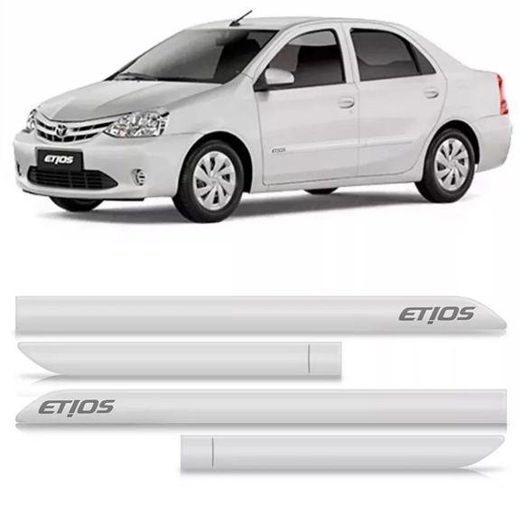 Imagem de Jogo Friso Lateral Etios Branco Polar 