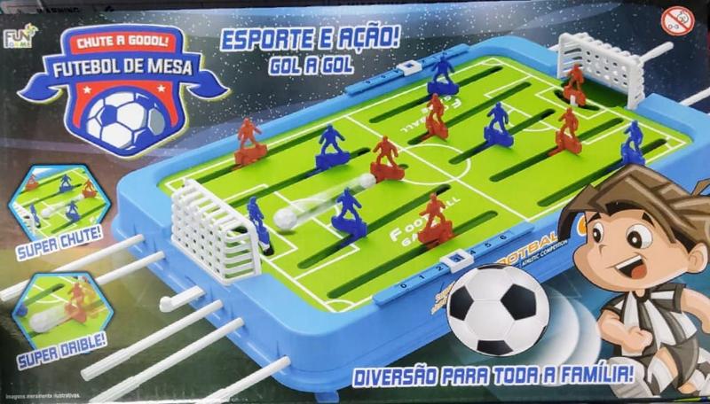 Imagem de Jogo Futebol De Mesa Portátil Brinquedo Infantil Adulto
