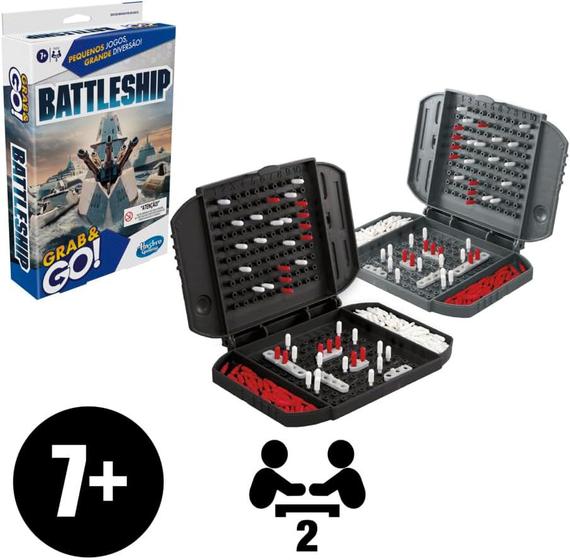 Imagem de Jogo Grab and Go Battleship Batalha Naval F8252 - Hasbro