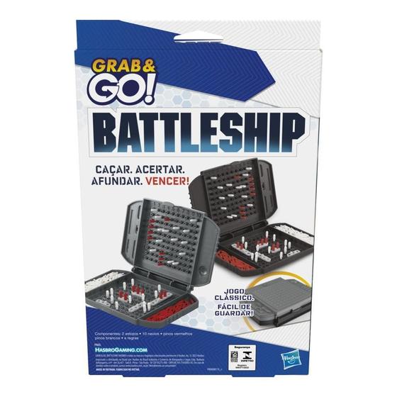 Imagem de Jogo Grab And Go Battleship - Diversão Portátil - Hasbro