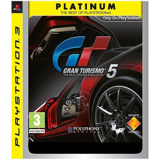 Imagem de Jogo Gran Turismo 5 Platinum Para Ps3 - Novo Mídia Física