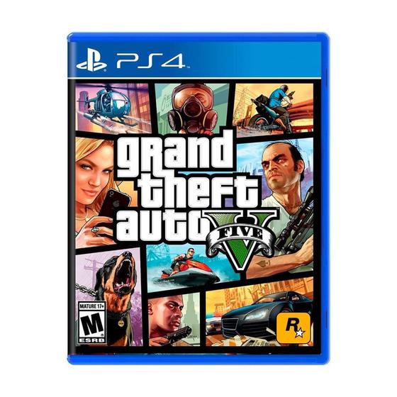 Imagem de Jogo Grand Theft Auto V (GTA 5) - PS4