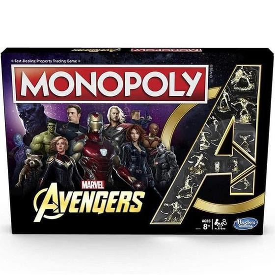 Imagem de Jogo Hasbro B03235730 Monopoly Avengers