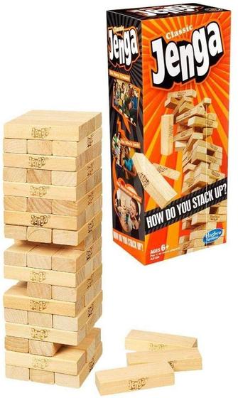 Imagem de Jogo hasbro jenga novo a2120