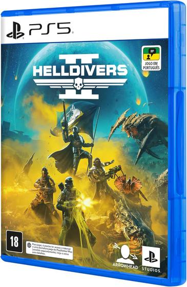 Imagem de Jogo Helldivers 2 PlayStation 5 Midia Fisica Original 