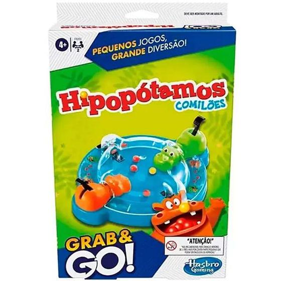 Imagem de Jogo Hipopotamos Comiloes GRAB &amp GO Hasbro F8255