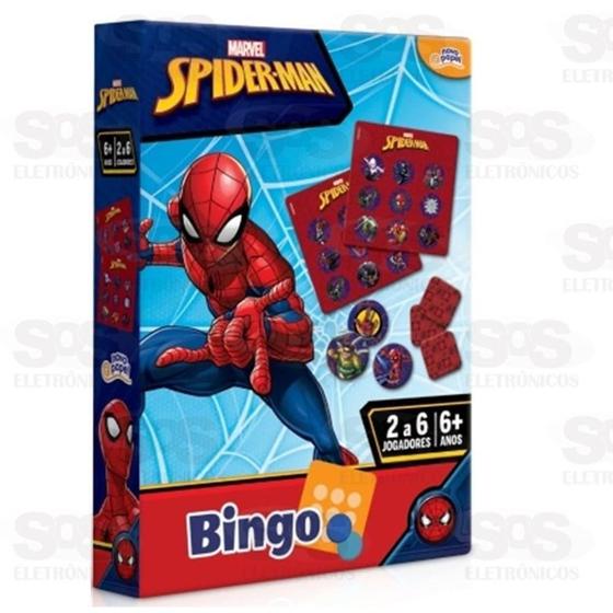 Imagem de Jogo Infantil Bingo Do Homem Aranha - Novo Papel 8017