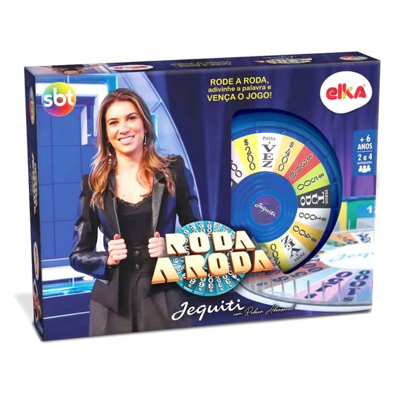 Jogo Infantil Roda Roda Jequiti Silvio Santos Original Elka Jogos de