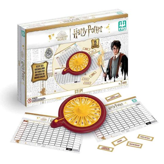 Imagem de Jogo Infantil - Stop - Harry Potter - Nig Brinquedos