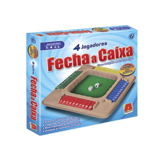 Imagem de Jogo Infantil Tabuleiro Contas Adição Subtração Fecha caixa