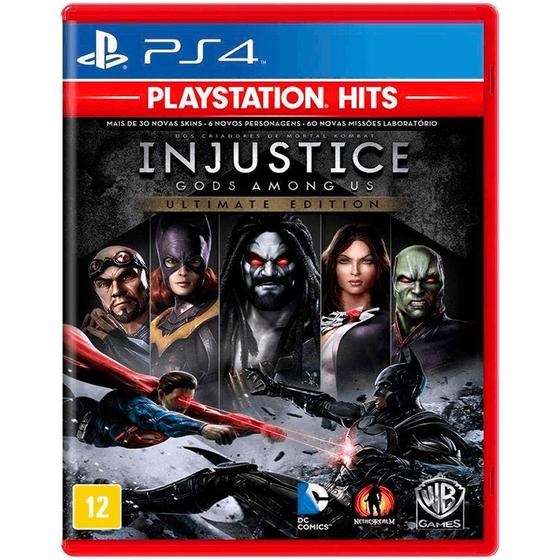 Imagem de Jogo Injustice Gods Among Us Ultimate Edition Playstation Hits Para Playstation 4 - PS4