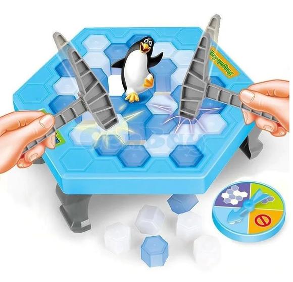 Imagem de Jogo Interativo Quebra Gelo Do Pinguim Brinquedo Estratégia