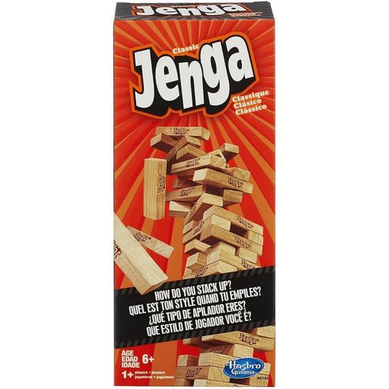 Imagem de Jogo Jenga Clássico A2120 - Hasbro