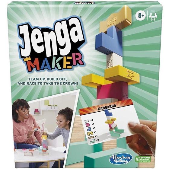 Imagem de Jogo jenga maker f4528 hasbro
