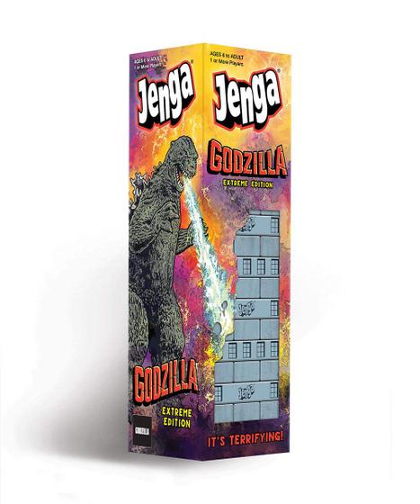 Imagem de Jogo Jenga USAOPOLY Godzilla Extreme Edition colecionável