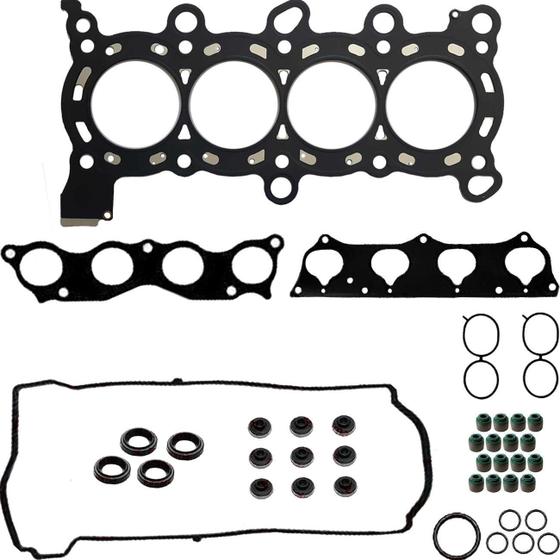 Imagem de Jogo Junta Cabeçote Motor Honda Crv 2.0 16V Aço Retentores