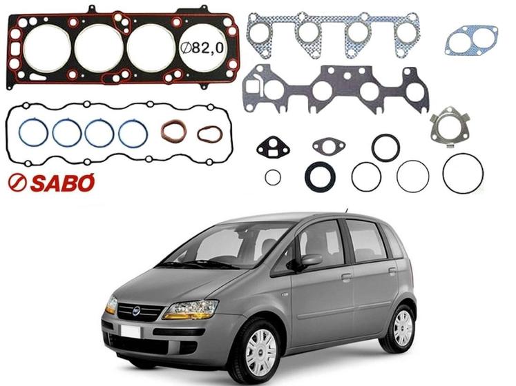 Imagem de Jogo junta cabeçote sabo fiat idea 1.8 gm 2005 a 2011