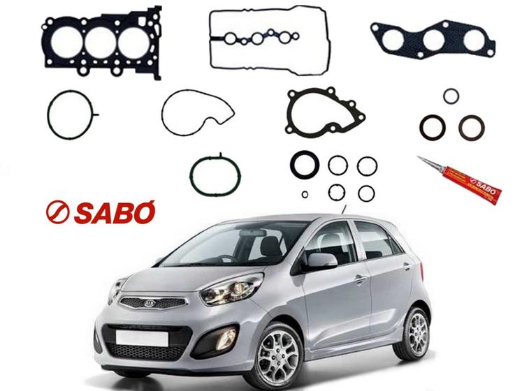 Imagem de Jogo junta cabeçote sabó kia picanto 1.0 2013 a 2018