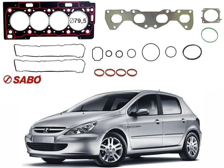 Imagem de Jogo junta cabeçote sabo peugeot 307 1.6 16v 2001 a 2006