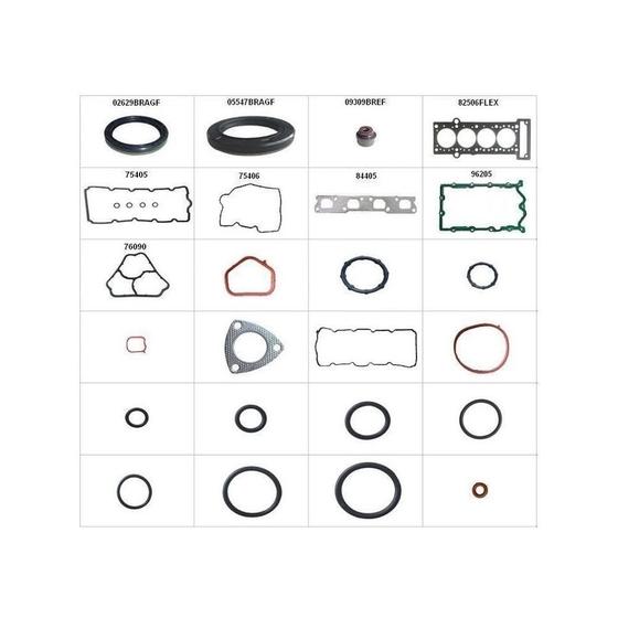 Imagem de Jogo Junta Motor Compativel Doblo 1.8 16V Sabo 80408Flexr