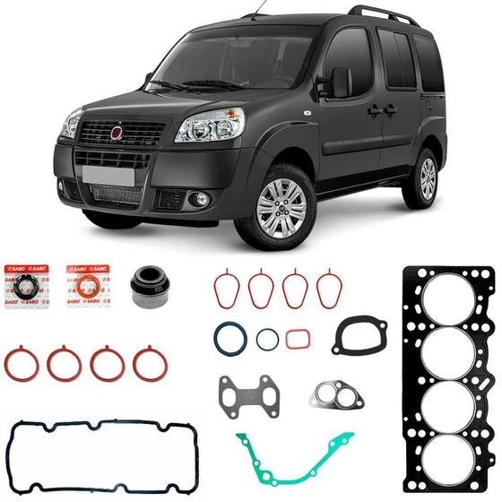 Imagem de Jogo Junta Motor Fiat Doblo 1.0 1.3 8v 84 a 2015 Completo Sabó