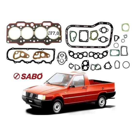 Imagem de Jogo Junta Motor Sabo Fiorino 1.3 1.5 Fiasa 1985 A 1990